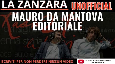 LA ZANZARA MANDA IN ONDA LA MARATONA MAURO DA .